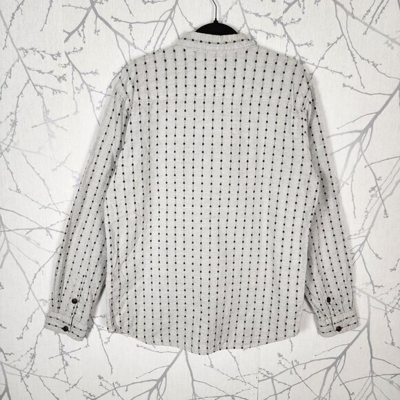 Anerkjendt Artsy Stars Embroidered 100% Cotton Button Front Shirt - Picture 3 of 7